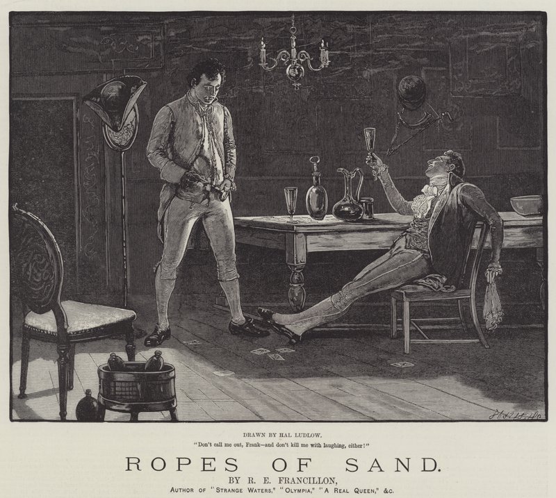 Rep av sand, av R E Francillon av Henry Stephen Ludlow