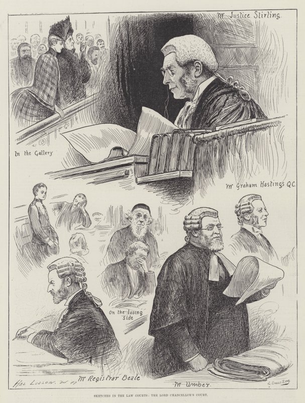 Skisser från domstolarna, Lord Chancellor