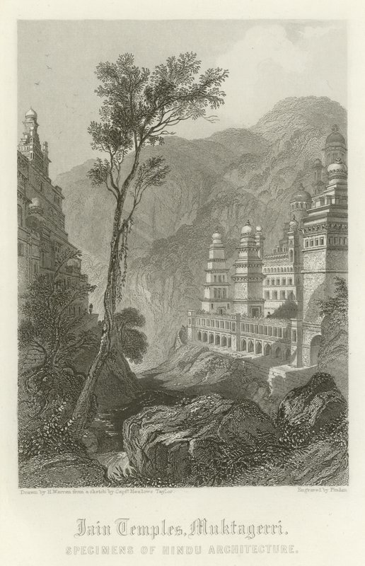 Jain tempel, Muktagerri, Indien av Henry Warren