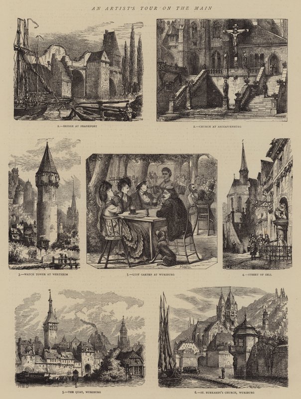 En kunstnertur på hovedsvenske av Henry William Brewer