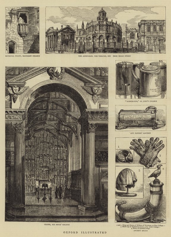 Oxford illustrerad av Henry William Brewer