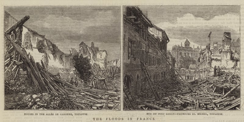 Översvämningarna i Frankrike av Henry William Brewer