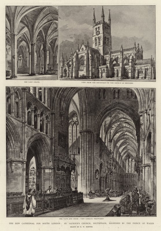Den nya katedralen för södra London, St Saviour