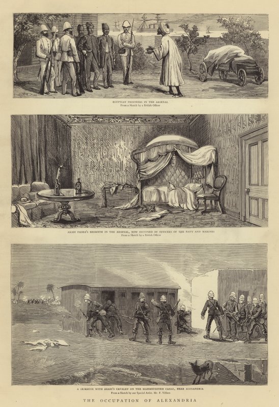 Ockupationen av Alexandria av Henry William Brewer