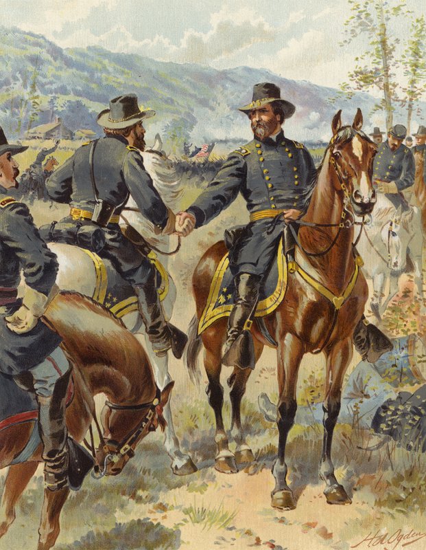 Thomas i Chickamauga, 20 september 1863 av Henry Alexander Ogden