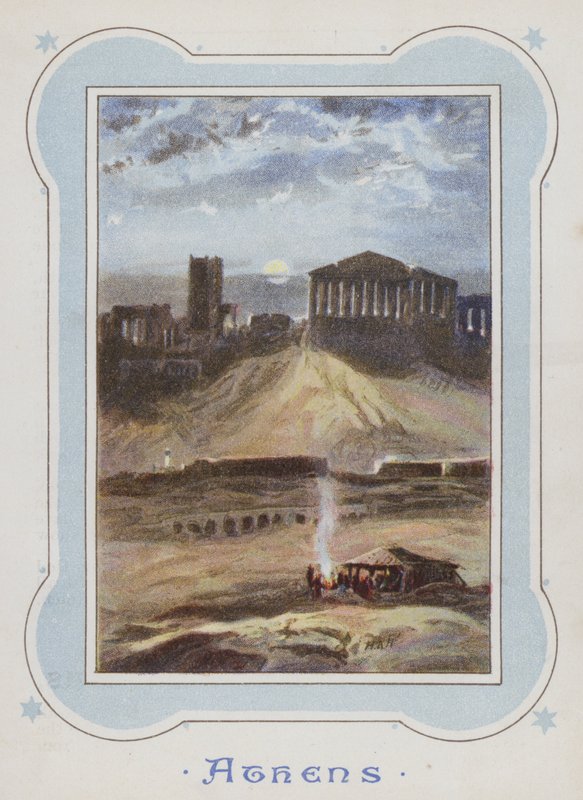 Aten (chromolitho) av Henry Andrew Harper