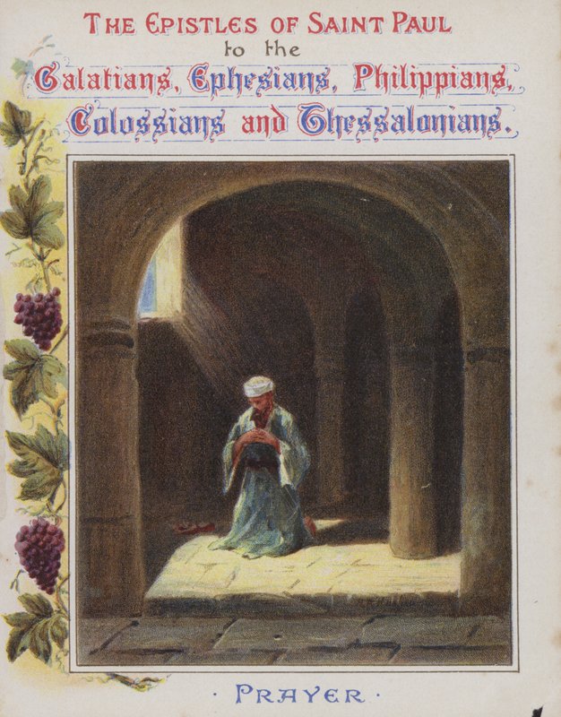 Bön (chromolitho) av Henry Andrew Harper
