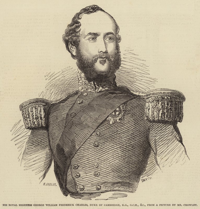 Hans kungliga höghet George William Frederick Charles, hertig av Cambridge, KG, GCH, etc av Henry Anelay