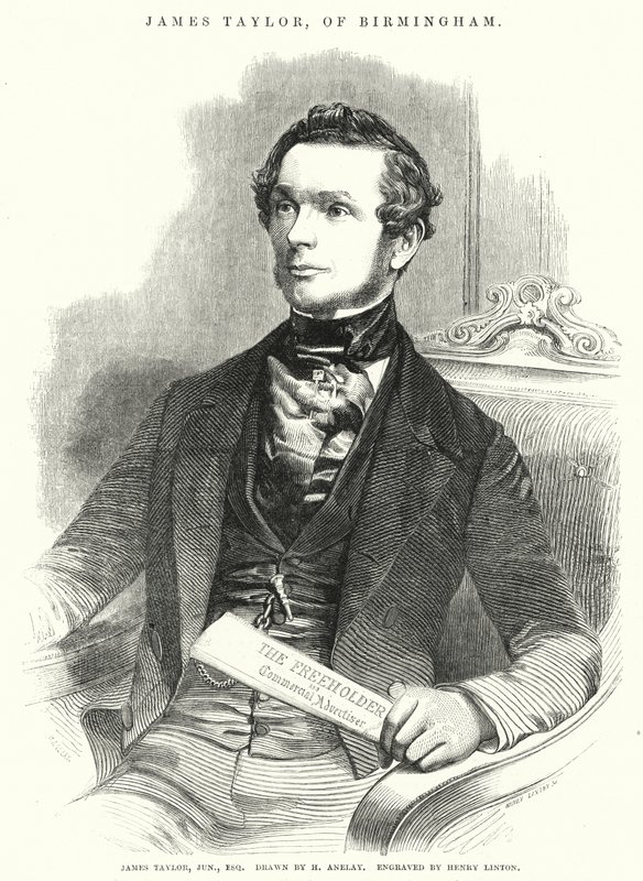 James Taylor (gravyr) av Henry Anelay