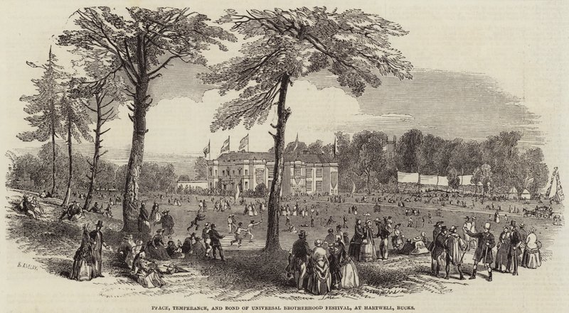 Peace, Temperance, and Bond of Universal Brotherhood Festival, i Hartwell, Bucks av Henry Anelay