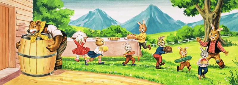 Björnkanin av Henry Charles Fox