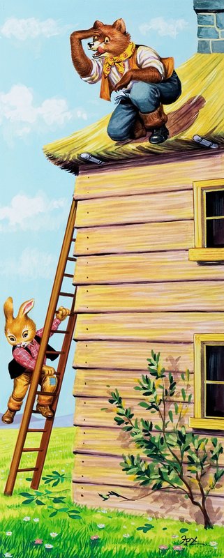 Brer Rabbit och Brer Fox av Henry Charles Fox