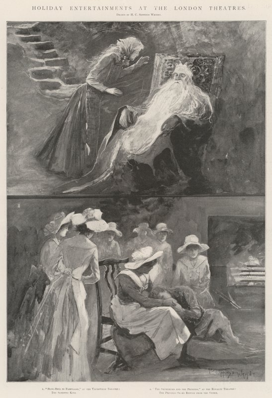 Semesterunderhållning på London Theatres av Henry Charles Seppings Wright