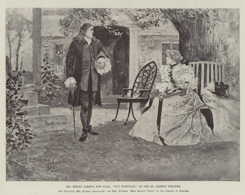 Henry James nya pjäs, Guy Domville, på St James