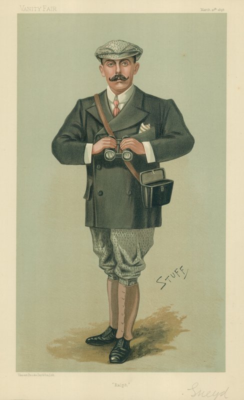 Mr Ralph Sneyd, Ralph, 10 mars 1898, Vanity Fair-tecknad serie av Henry Charles Seppings Wright