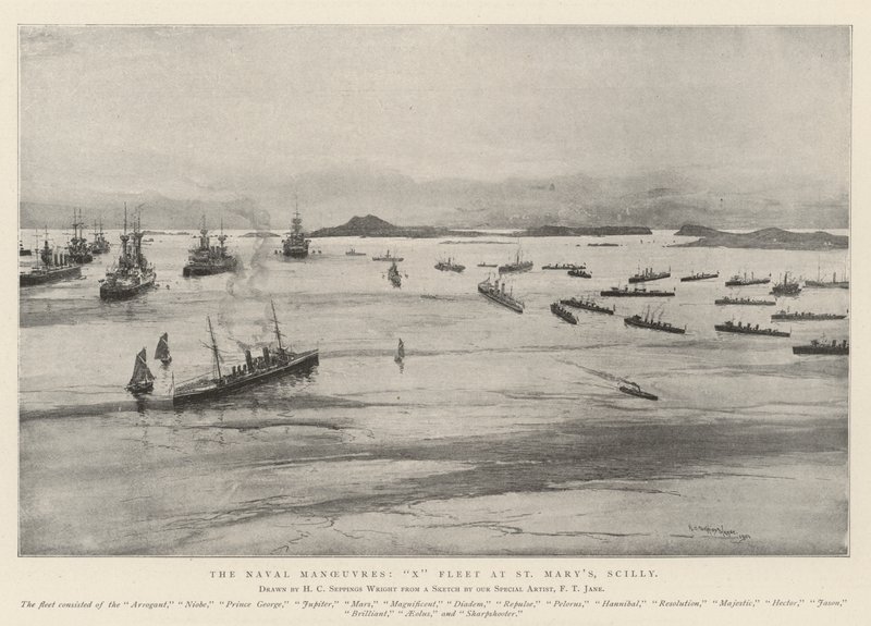 Sjömanövrarna, X Fleet at St Mary