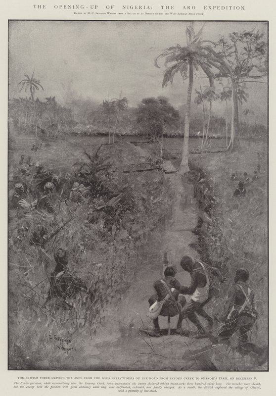 Öppnandet av Nigeria, Aro-expeditionen av Henry Charles Seppings Wright