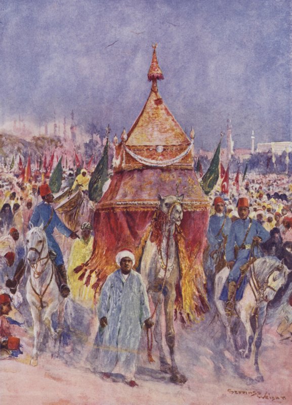 Processionen av Mahmal av Henry Charles Seppings Wright