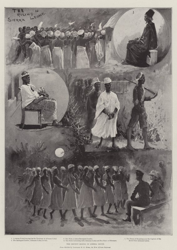 Den senaste resningen i Sierra Leone av Henry Charles Seppings Wright