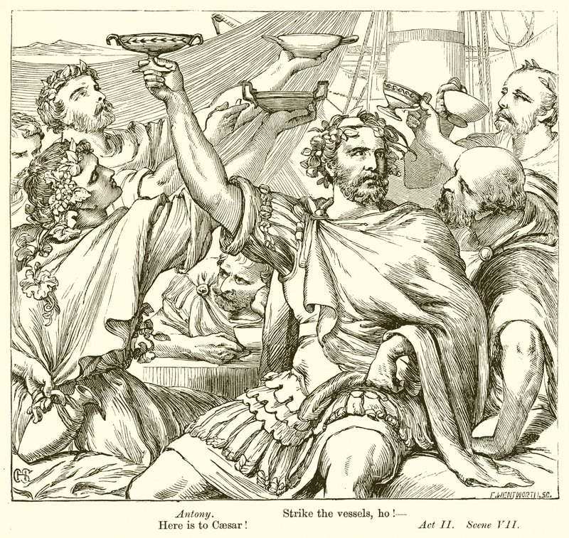 Antony och Cleopatra av Henry Courtney Selous