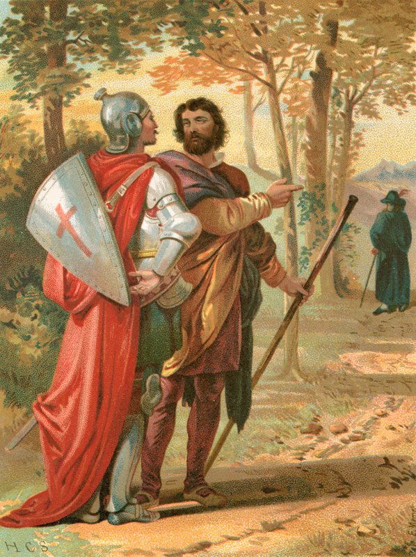 Christian och Hopeful går om By-ends av Henry Courtney Selous