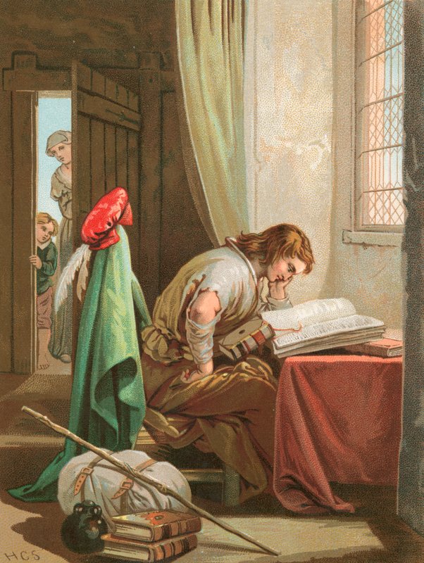 Christian gråter och ber av Henry Courtney Selous