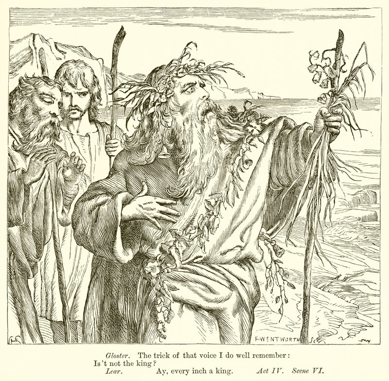 Kung Lear av Henry Courtney Selous