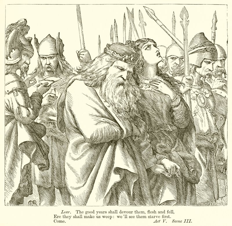 Kung Lear av Henry Courtney Selous