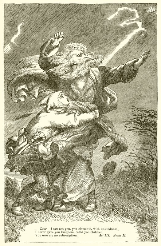 Kung Lear av Henry Courtney Selous