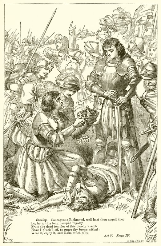 Kung Richard III av Henry Courtney Selous