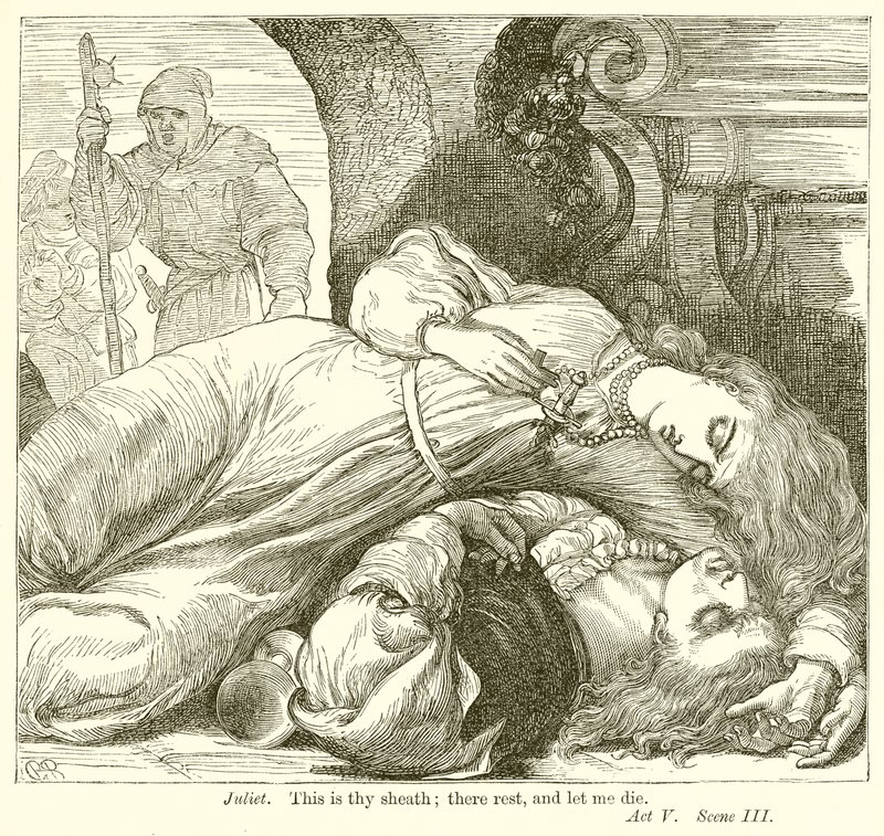 Romeo och Julia av Henry Courtney Selous