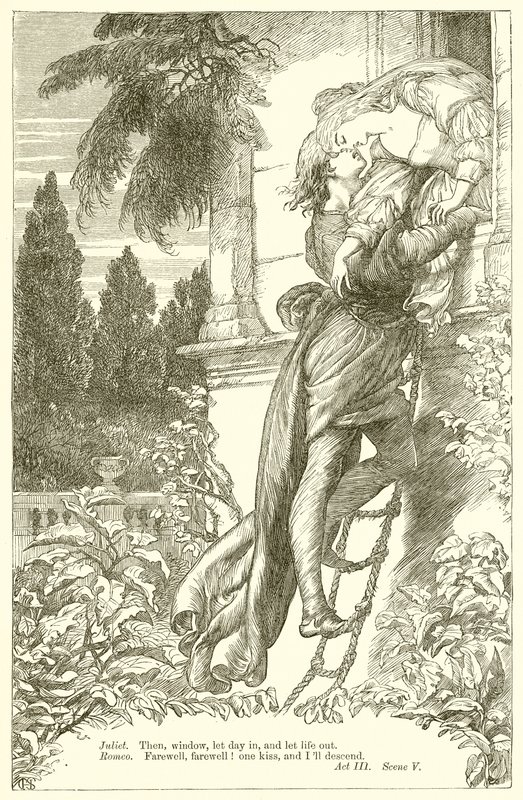 Romeo och Julia av Henry Courtney Selous