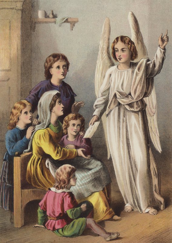 Hemlighet som levererar brevet (chromolitho) av Henry Courtney Selous