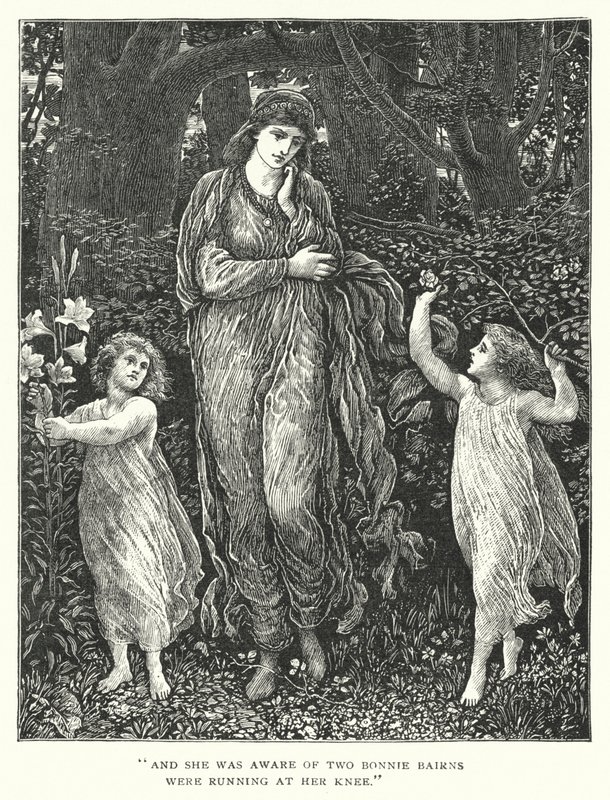 The Bonnie Bairns (gravyr) av Henry Holiday