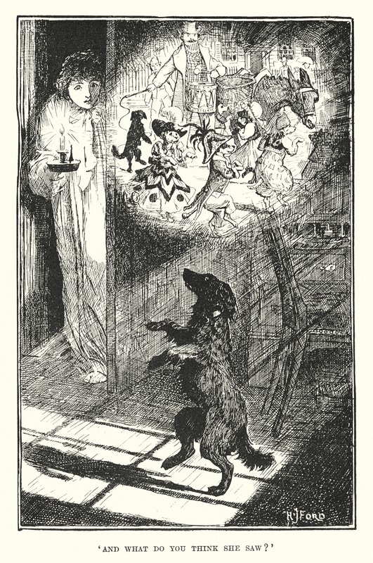 "Och vad tror du att hon såg" (gravyr) av Henry Justice Ford