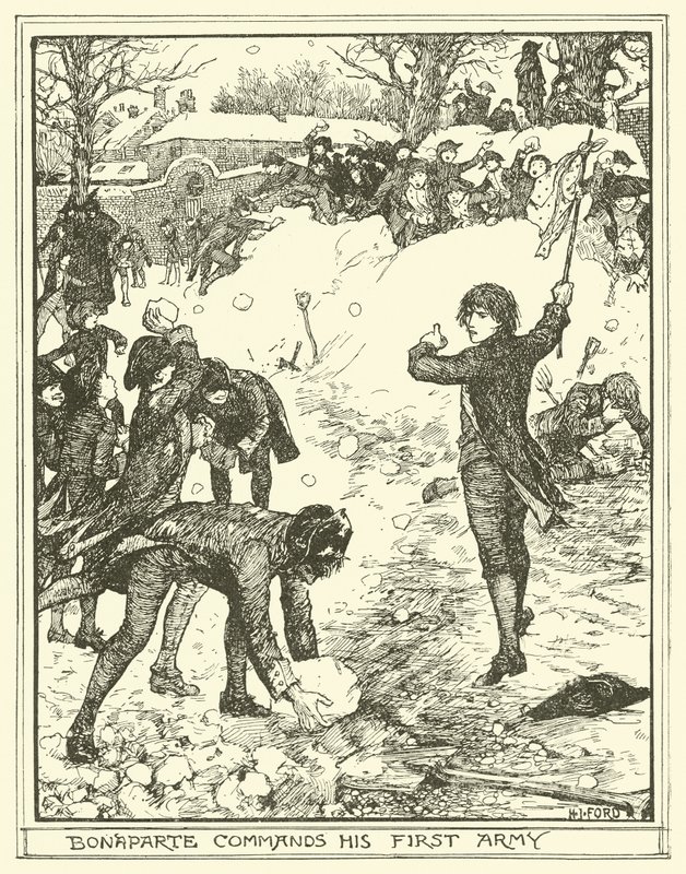 Bonaparte befaller sin första armé av Henry Justice Ford