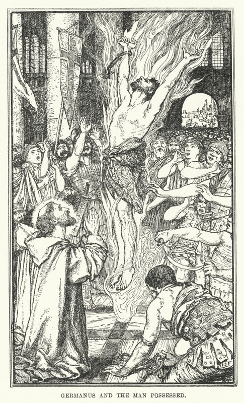 Germanus och den besatta mannen (medlemmar) av Henry Justice Ford