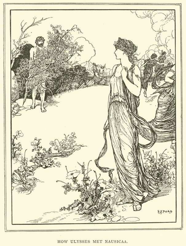 Hur Ulysses träffade Nausicaa av Henry Justice Ford