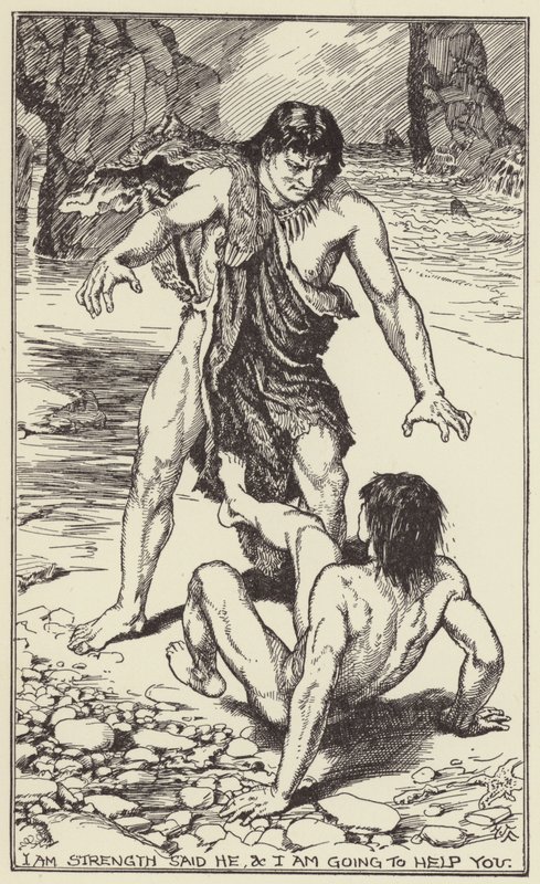 Jag är styrka sa han, och jag ska hjälpa dig av Henry Justice Ford