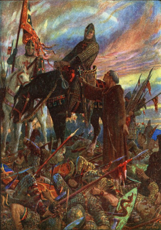 Kung William I i Hastings av Henry Justice Ford