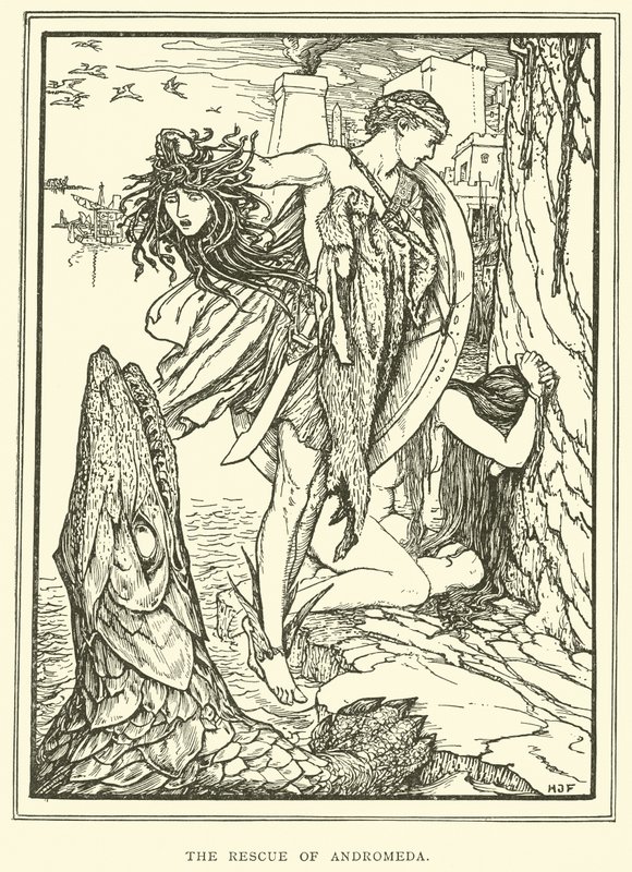 Räddningen av Andromeda av Henry Justice Ford