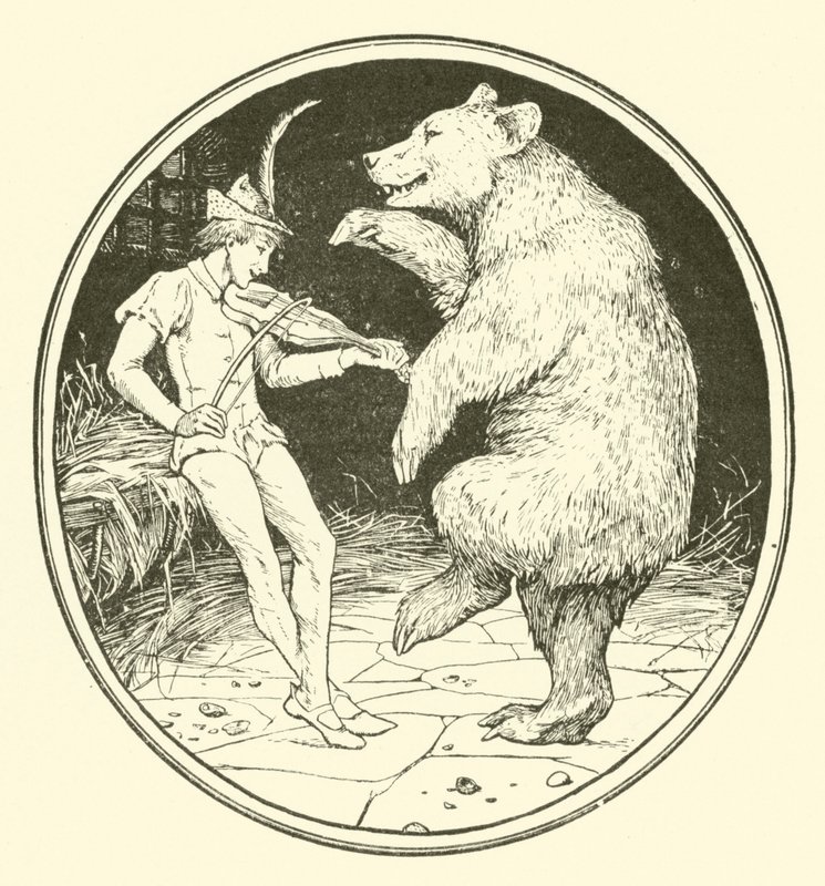 Historien om en smart skräddare (gravyr) av Henry Justice Ford