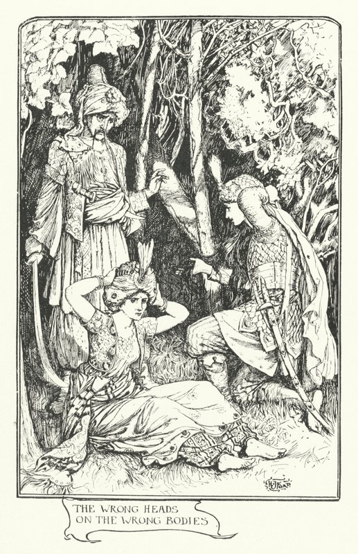 The Wrong Heads on the Wrong Body (gravyr) av Henry Justice Ford