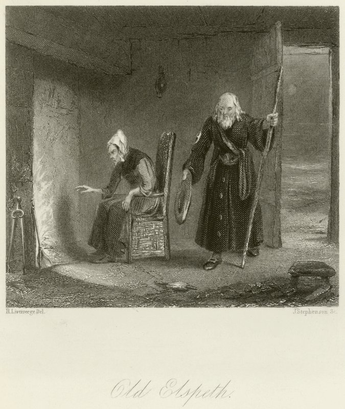Gamla Elspeth av Henry Liverseege
