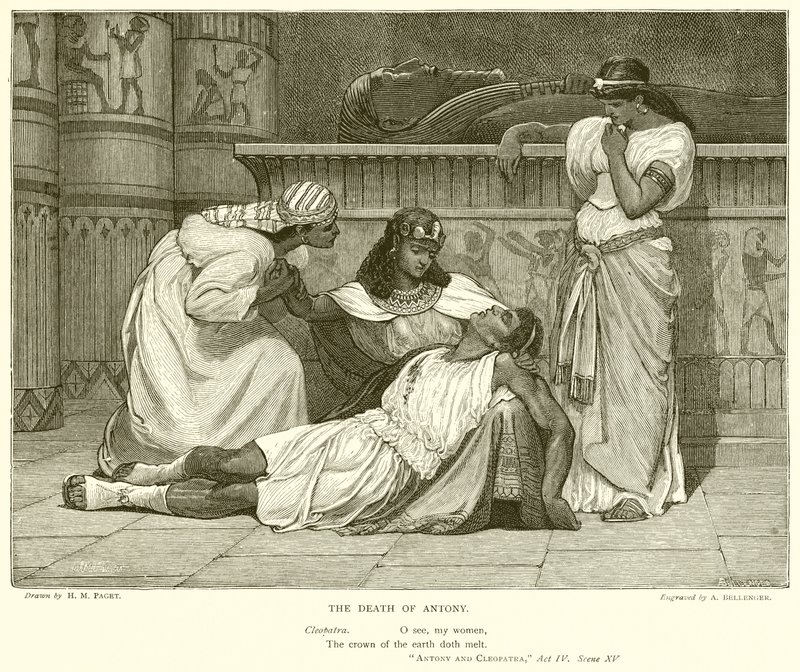 Antony och Cleopatra av Henry Marriott Paget