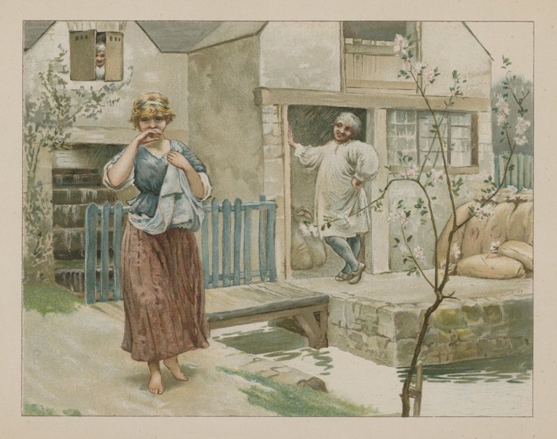 Hej, den dammiga mjölnaren (chromolitho) av Henry Marriott Paget