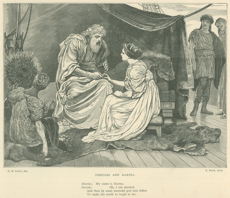 Illustration för Perikles av Henry Marriott Paget