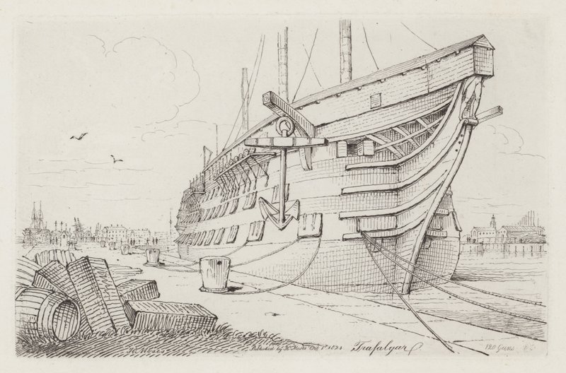 Trafalgar av Henry Moses