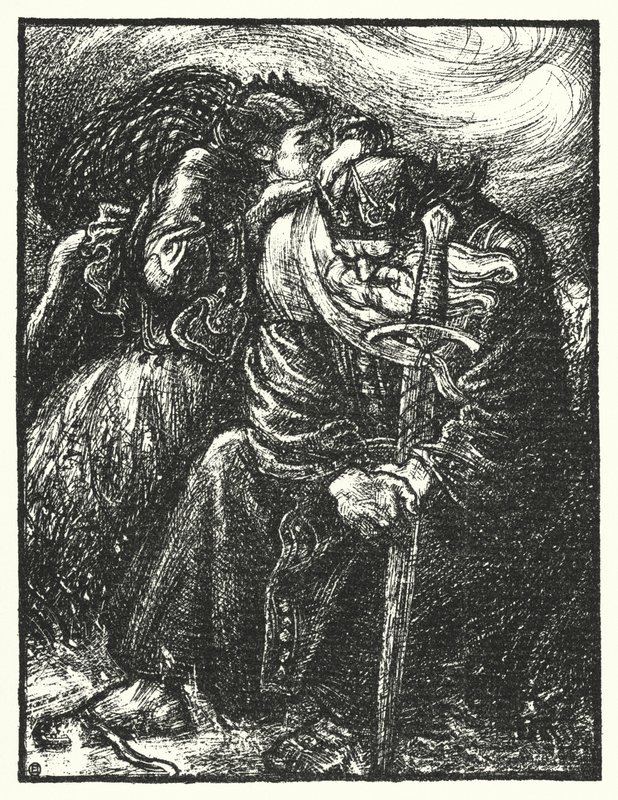 Shakespeares låt: "The fool will stay, And let the wise man fly" av Henry Ospovat