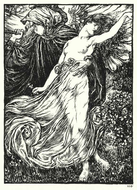 Shakespeares sonetter, sonett V (lito) av Henry Ospovat